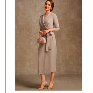 JJ's House Wedding & Special Occassion Wrap Dress